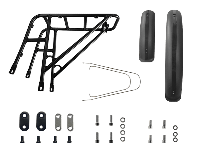 Texebike Cycling Package with Rear Rack