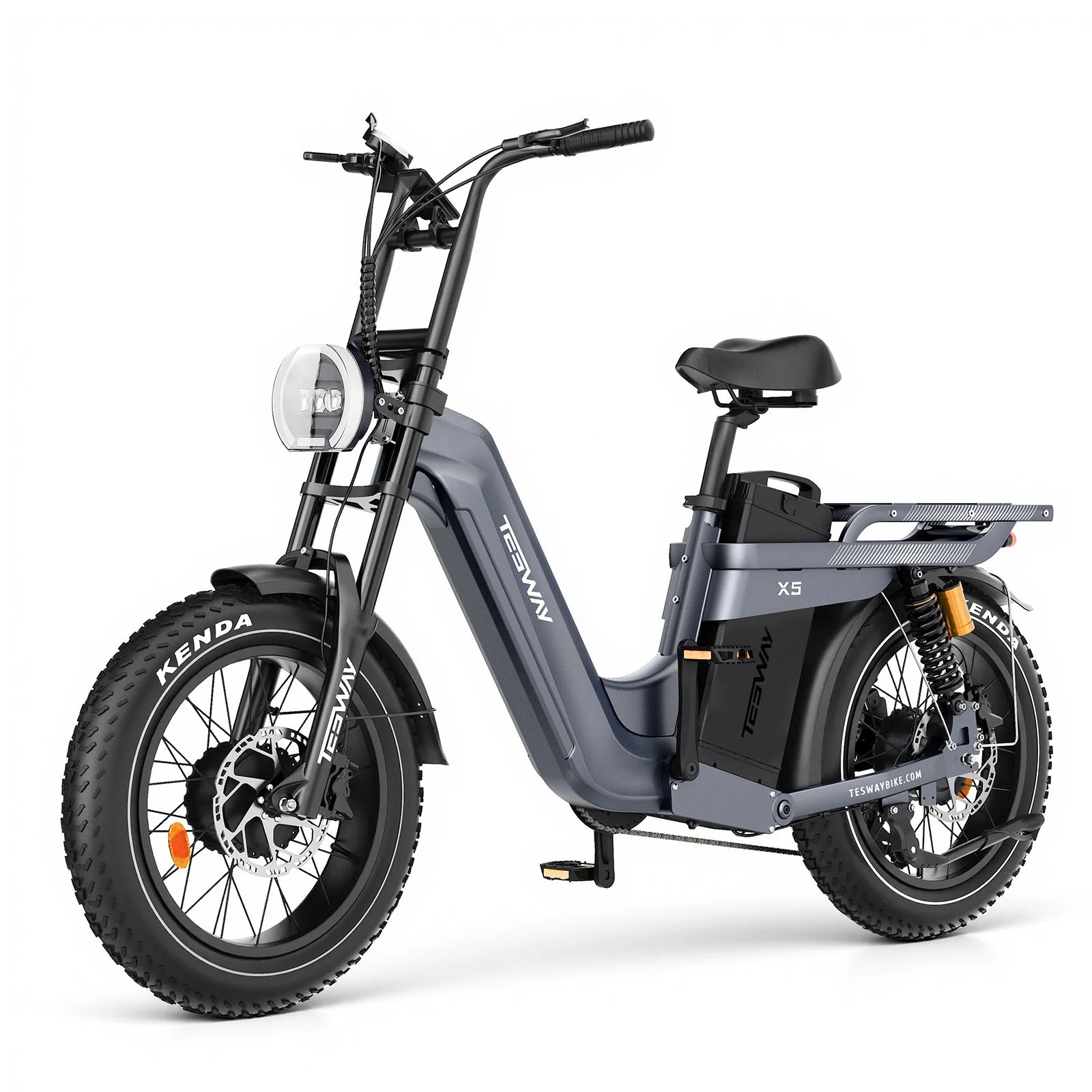 TESWAY X5 AWD Step-Thru Daily Commuter Electric Bike 2026