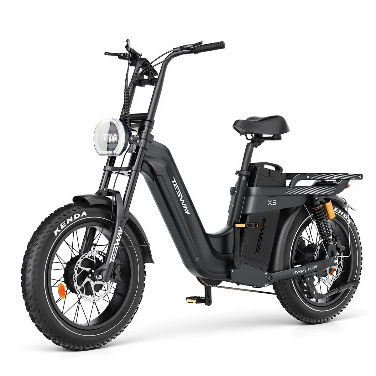 TESWAY X5 AWD Step-Thru Daily Commuter Electric Bike 2026