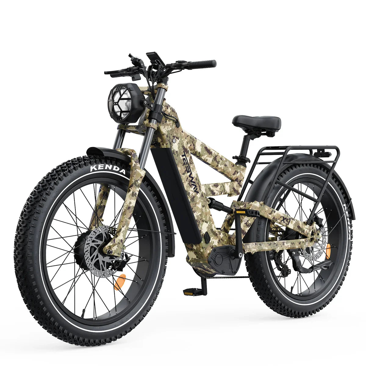 TESWAY X9 Ultra 60V Dual Motor Electric Mountain Bike - 4000W Peak Power -2026 Model