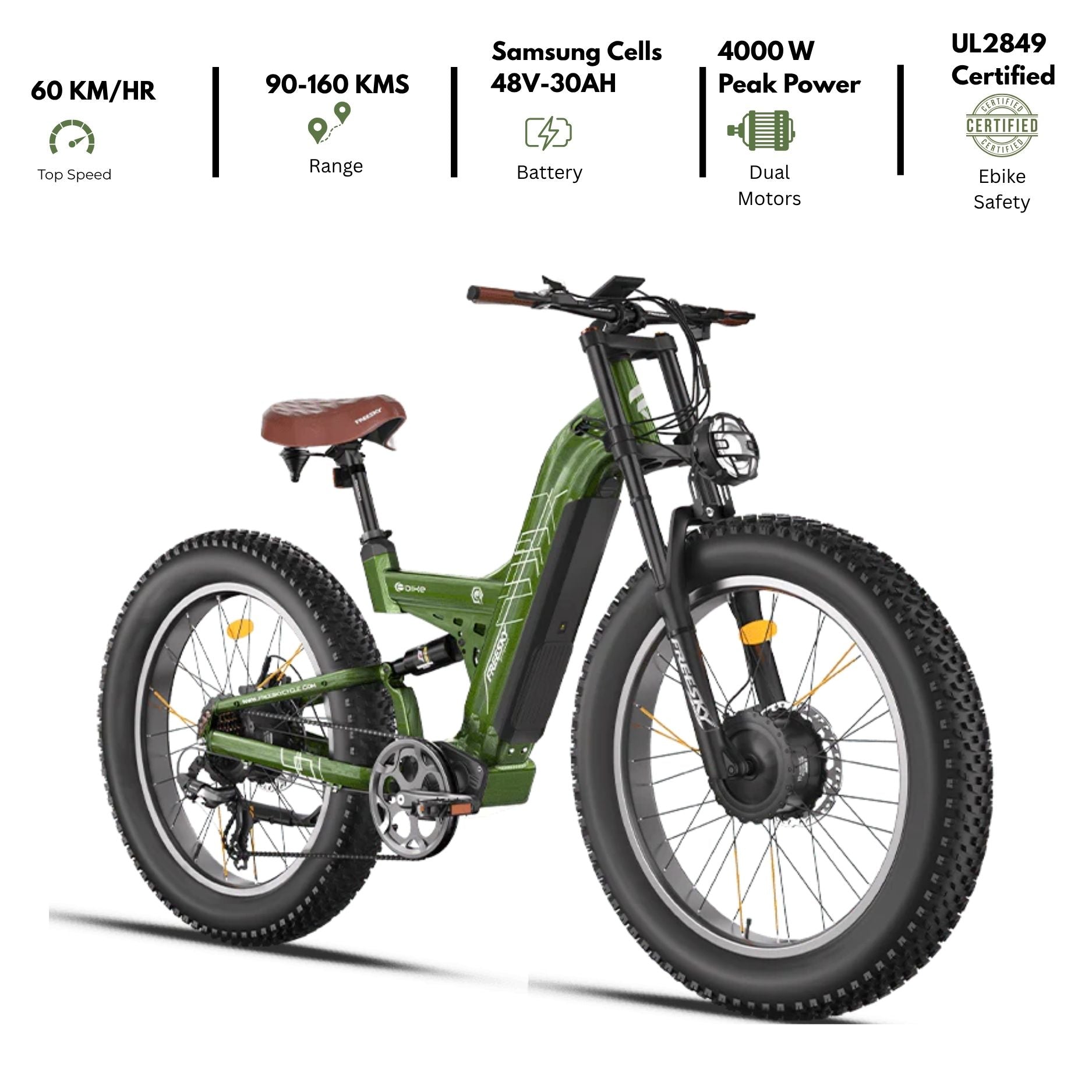 Warrior Pro Dual-motor Ebike