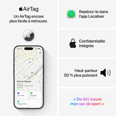 Apple AirTag 1 Pack (2nd Generation)