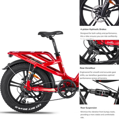 Rocky Pro A-320 Daily Comuter Electric Bike 2026