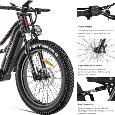 Swift Horse Pro X-6E Mountain Electric Bike 2026