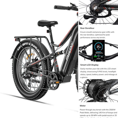 Swift Horse Pro X-6E Mountain Electric Bike 2026