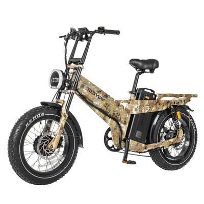TESWAY X7 AWD-3600W Dual Motors-Daily Commuter Electric Bike 2026