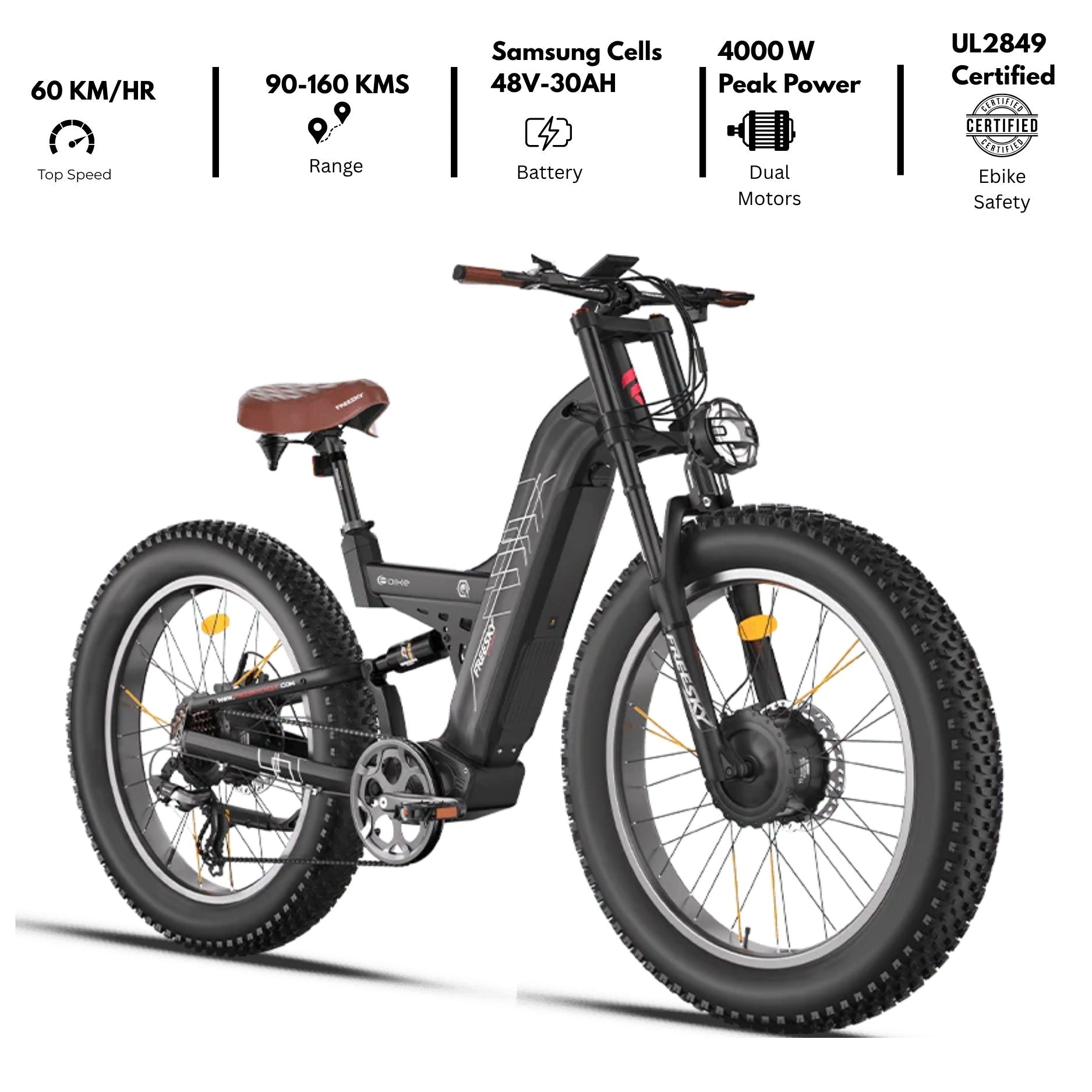 Warrior Pro Dual-motor Ebike