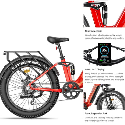 Wild Cat Ultra High Power Daily Commuter Step Thru Electric Bike 2026