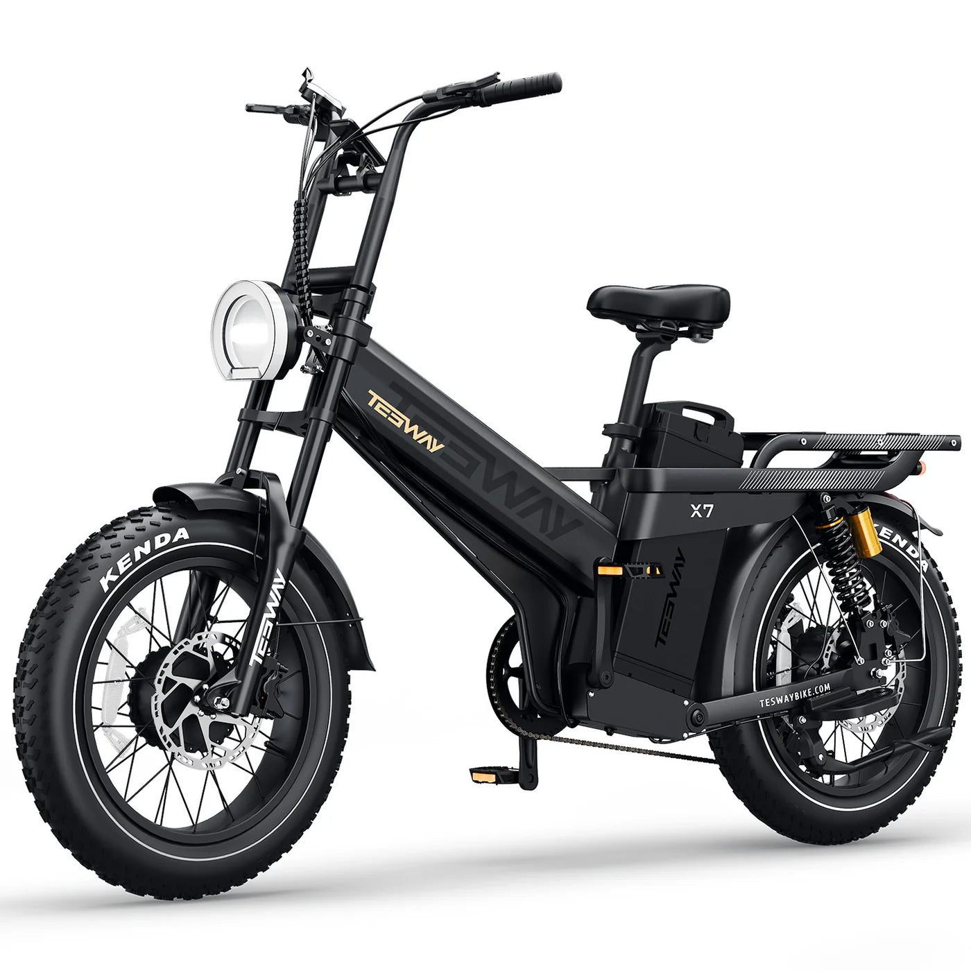 TESWAY X7 AWD-3600W Dual Motors-Daily Commuter Electric Bike 2026